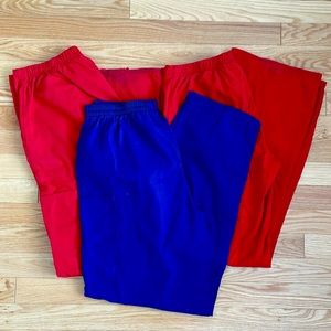 3 pairs GUC scrub pants